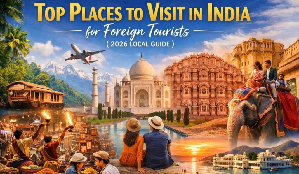 Best Places to Visit in India for First-Time Tourists 2026