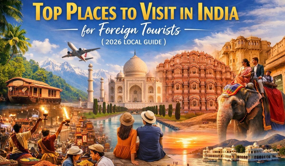 Best Places to Visit in India for First-Time Tourists 2026