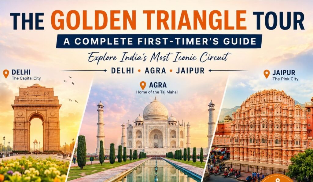 Explore the ultimate Golden Triangle Tour Complete Guide with route details, itinerary, travel costs, hotels, attractions, and expert tips for first-time visitors.