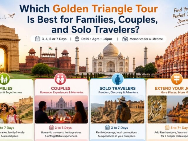 Which Golden Triangle Tour Is Best for Families, Couples, and Solo Travelers?