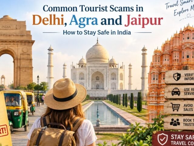 Common Tourist Scams in Delhi, Agra and Jaipur: How to Stay Safe in India