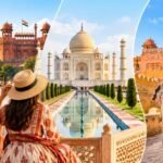 Cultural experiences across Delhi, Agra and Jaipur featuring historic monuments, local cuisine, traditional crafts and Rajasthani heritage.