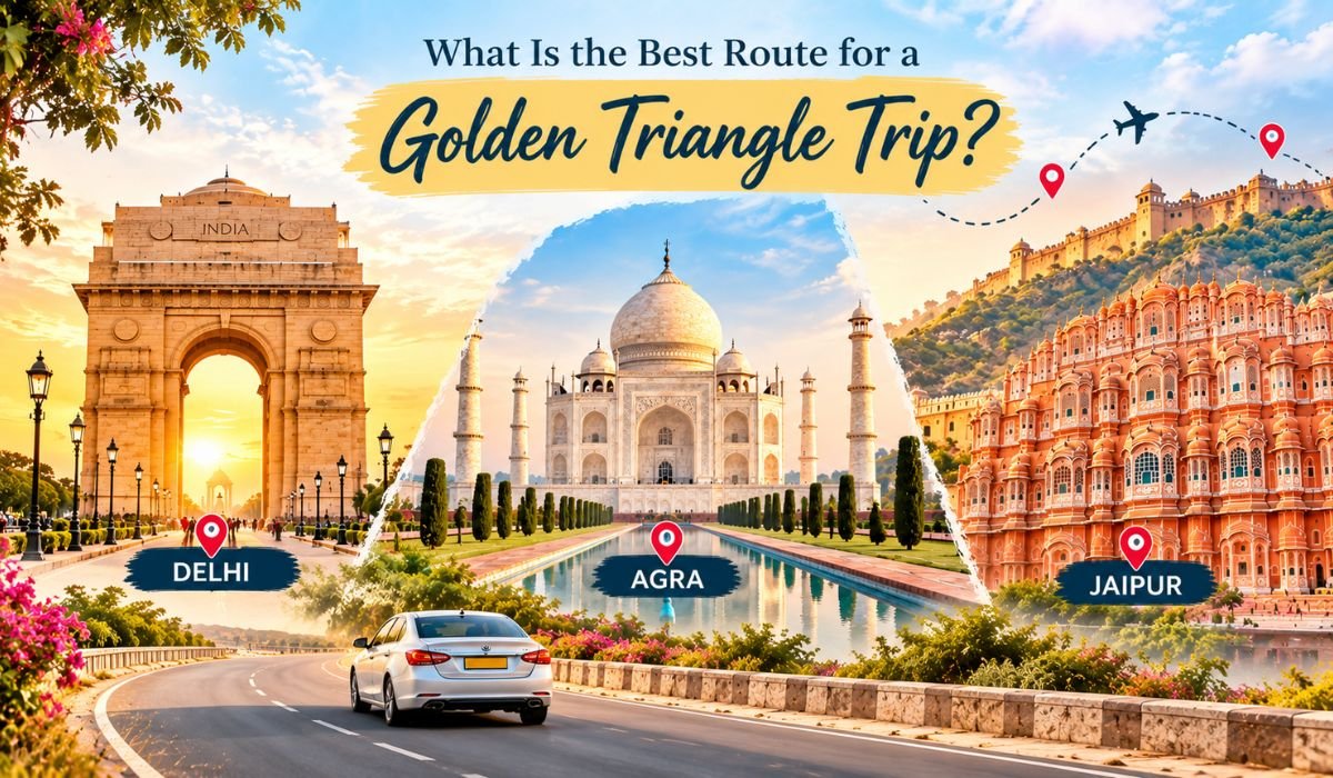Best Route for a Golden Triangle Trip