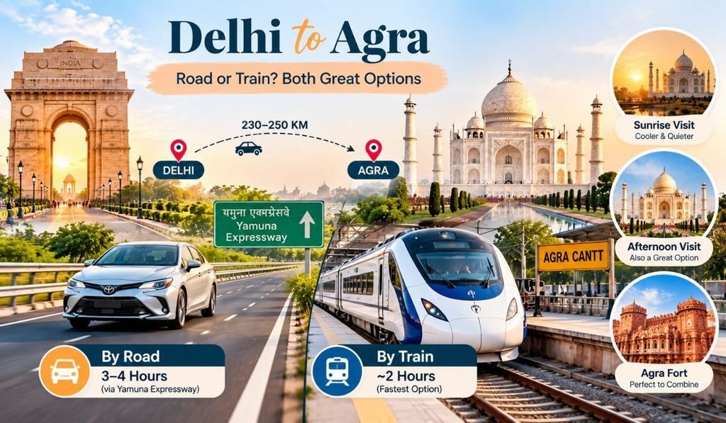 Delhi to Agra: Why This Is Usually the First Travel Leg