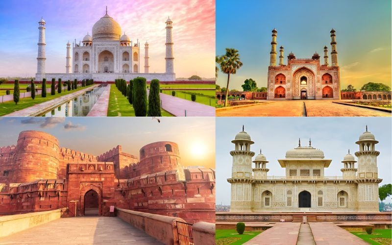 Mughal and Rajput heritage along the Golden Triangle